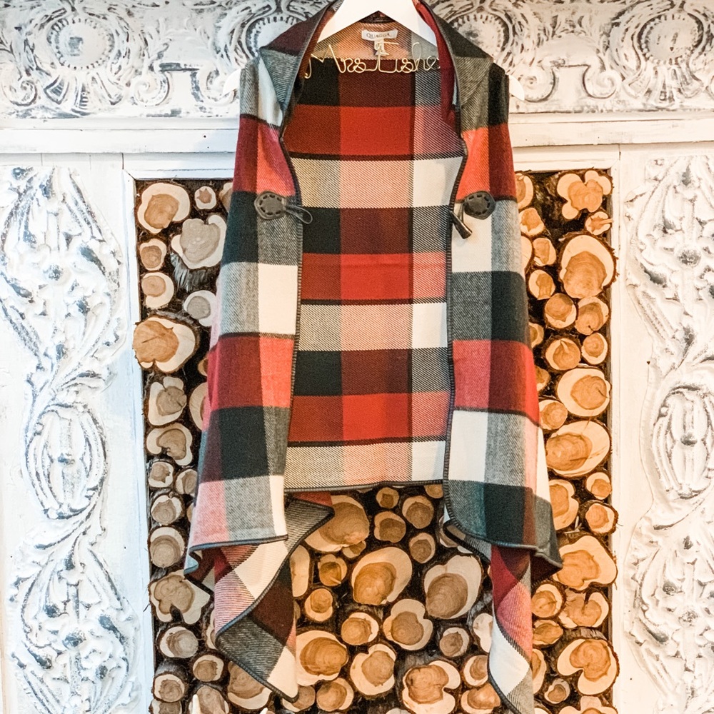 Plaid Sweater Vest